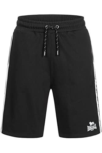 Lonsdale Men's CRAIGSTON Dress Pants, Black/White, XL