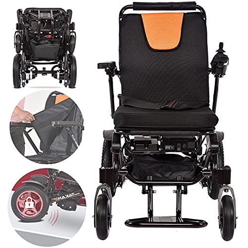 Linkshänder-Rollstuhl elektrisch, Lager 150 kg 0~6 km/h einstellbar, 500 W Motor elektrisch schaltende Scooter-Stühle, 20 km Reichweite