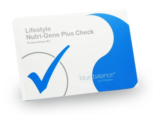 blue balance® Lifestyle Nutri Gene Plus Check - Probenahme-Kit, Selbsttest für Zuhause