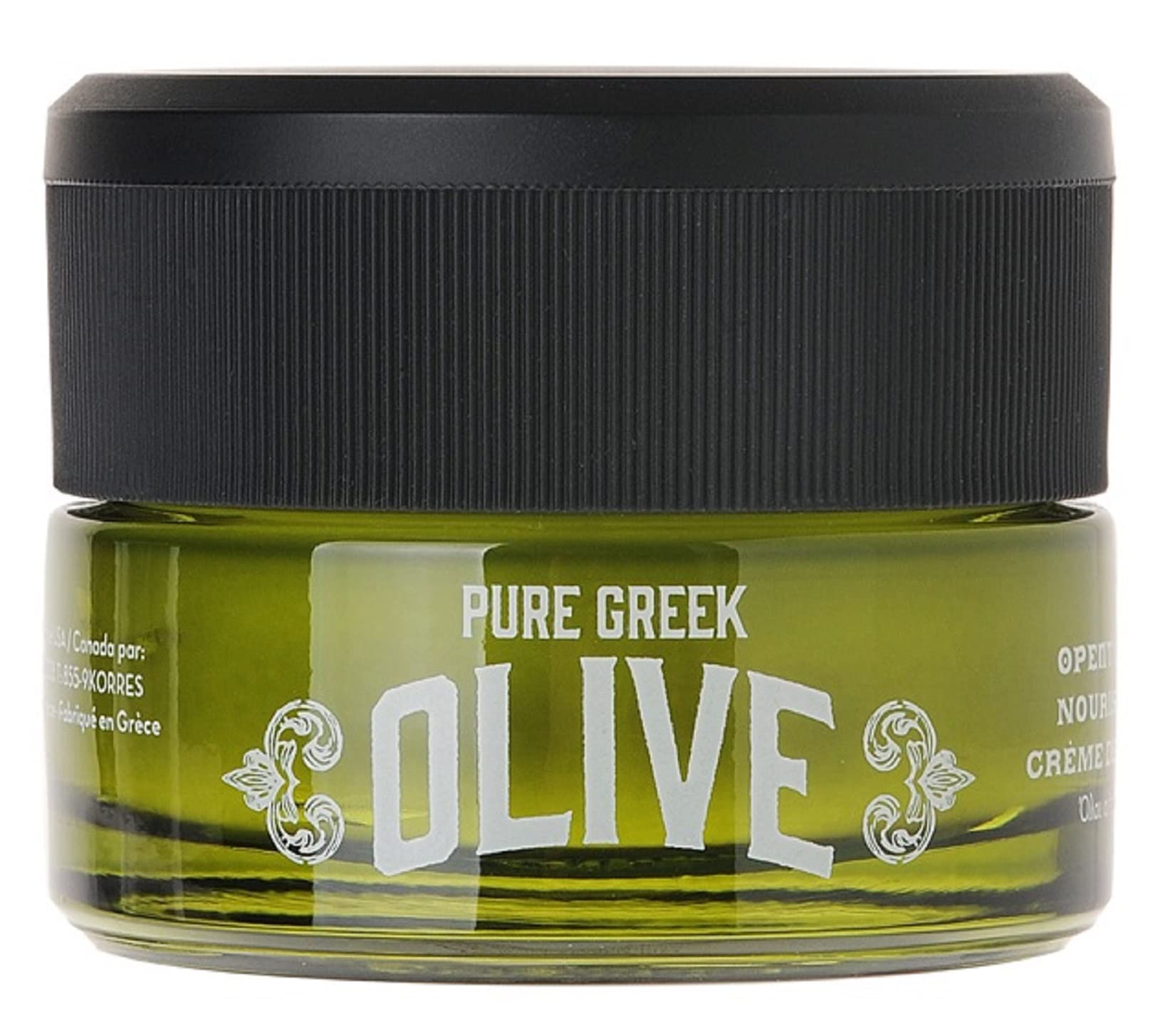 KORRES Olive Feuchtigkeitsspendende Nachtcreme mit Olivenblatt-Extrakt, für alle Hauttypen, dermatologisch getestet, 40ml