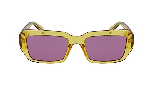 Calvin Klein Jeans Unisex CKJ23602S Sunglasses, Yellow, Einheitsgröße