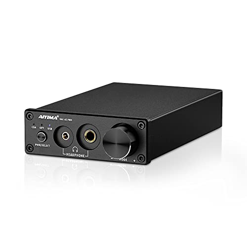 AIYIMA DAC A5 Pro Mini Kopfhörer Verstärker HiFi USB DAC Decoder Audio 24 Bit 192kHz Mini Stereo-Decoder mit DC12V