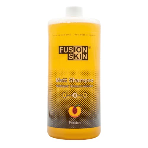 FUSION SKIN Mattlack Shampoo Spezial für Matt-Lack und Matt-Folie - Ohne Glanzverstärker - Für Auto, Motorrad, Wohnmobil,Fahrrad