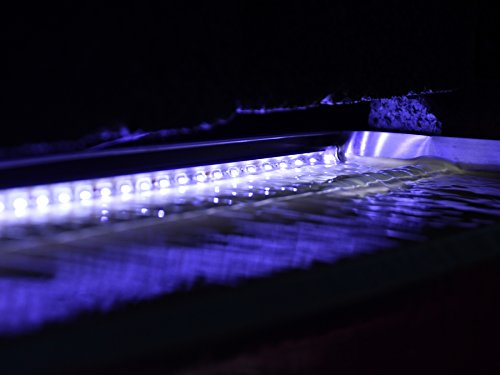 Köhko LED-Beleuchtung Leiste 90 cm wasserdicht für Wasserfall Alberta (15-150 cm)