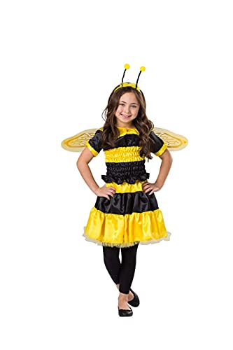 Dress Up America Hummel-Kostüm für Mädchen - Bee Dress Up Kinder-Kostüm - Halloween Queen Bee Kostüm