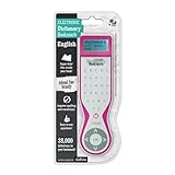 IF Electronic Dictionary Bookmark Single Language Definitions - English, Pink