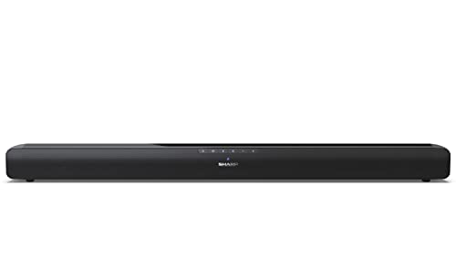 SHARP HT-SB100 2.0 Soundbar (75 Watt) mit Stereo-Sound (HDMI, Bluetooth, USB) [Modelljahr 2022]