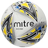 Mitre Delta Max Profifußball, White/Yellow/Blue, 5