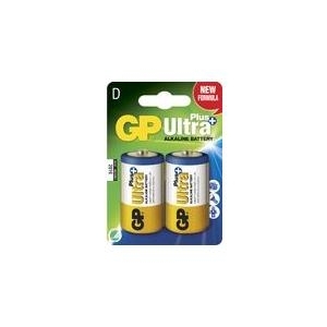 GP Batteries Ultra Plus Alkaline D - Alkali - Zylindrische - D - Mehrfarben - Sichtverpackung (D 2-P 13AUP)