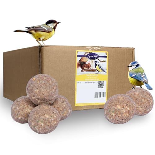 Lyra Pet® 200 Stück Gourmet Meisenknödel schalenfrei ohne Netz á 85 g Wildvögel