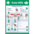SNG 8001034 - Anleitung Erste-Hilfe Plakatform Kunststoff