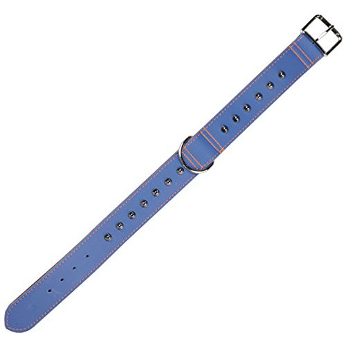 arppe 195414055120 Halskette Leder Futter Omega, blau und Karamell