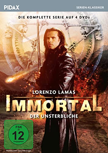 Immortal - Der Unsterbliche / Die komplette 22-teilige Fantasyserie mit Lorenzo Lamas (Pidax Serien-Klassiker) [4 DVDs]