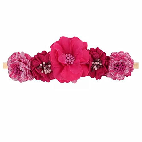 Süßes und vielseitiges neues simuliertes Blumen-Stirnband for Kinder Modeschmuck für die Frisur ( Color : C , Size : One Size )