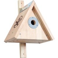 HABA 304544 - Terra Kids Nistkasten - Bausatz, Bausatz und Anleitung zum Selber bauen eines Nistkastens für Kinder (28,5 x 40 x 28,5 cm), zum Beobachten von Vögeln