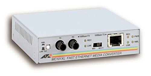 Allied Media Converter 100BaseTX to 100BaseFX ST Multimode