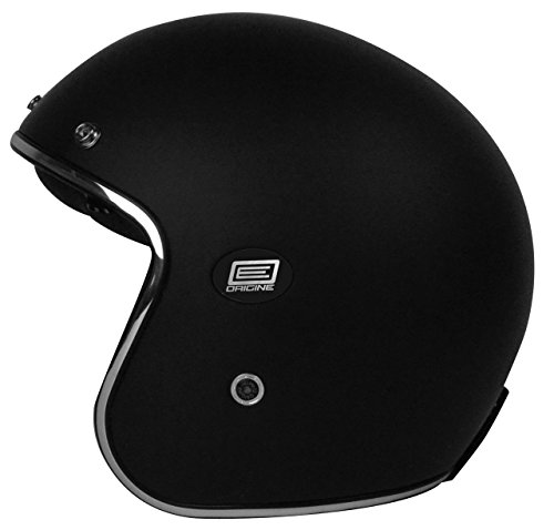 Herkunft Helmets 202587020100106 Sirio Solid Flat Helm Jet aus Carbonfaser, Schwarz, XL