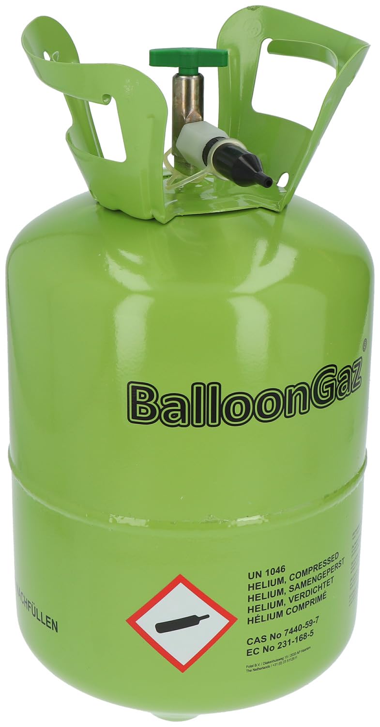 Folat Einweg Heliumtank XL Ballongas für 30 Ballons á 23 cm 25202