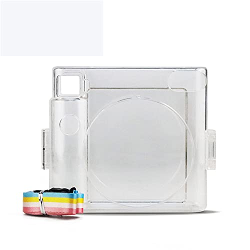 WEISIDA Transparente Gehäusebeutel for Fujifilm Passform for Instax for Square SQ1 Hülle mit Schultergurt geeignet for Sofortkameratasche Mini Carry Hülle Beutel