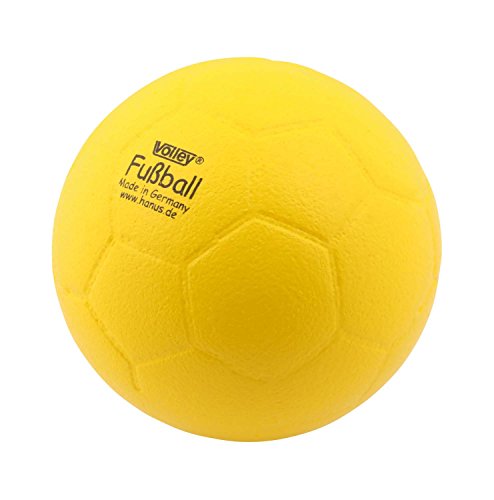 Volley ELE Fußball - Softball - 180 mm - 145 Gramm - Gut springend - Gelb