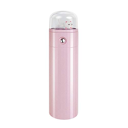 Sprühgerät für Gesichtsspray für das Gesicht, feuchtigkeitsspendendes Werkzeug, per USB wiederaufladbar, Pink