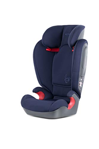 AVOVA Kindersitz für 100-150 cm Star belted begurtet Kinderautositz R129 Gruppe 2/3 Atlantic Blue