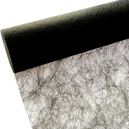 Sizoflor Tischband schwarz 7,9 cm Rolle 50 Meter 60 017-R