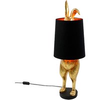 Tischlampe 1L Hiding Bunny H 74 cm Polyresin Tischleuchte Lampe Leuchte