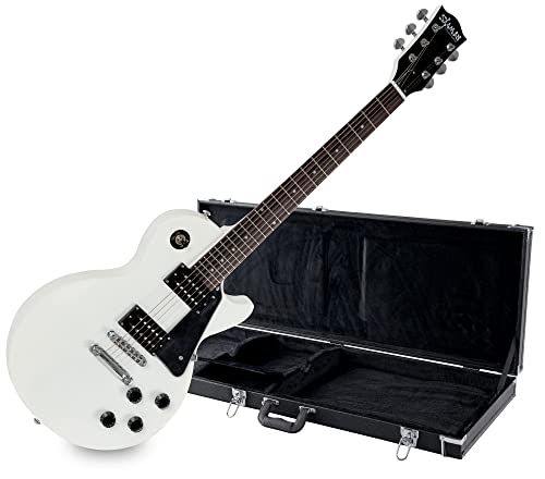 Shaman Element Series SCX-100W E-Gitarre weiß SET inkl. Koffer