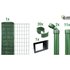 GAH ALBERTS Set Fix-Clip Pro® »Fix-Clip Pro«, BxH: 2500 x 80 cm, Stahl, grün - gruen