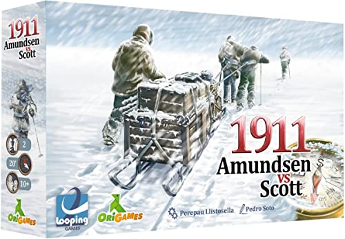 1911: Amundsen Vs Scott - Gesellschaftsspiel - Französische Version