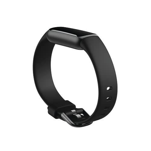 Fitbit Unisex-Adult Luxe,Classic Band,Black,Small Activity Tracker Accessory