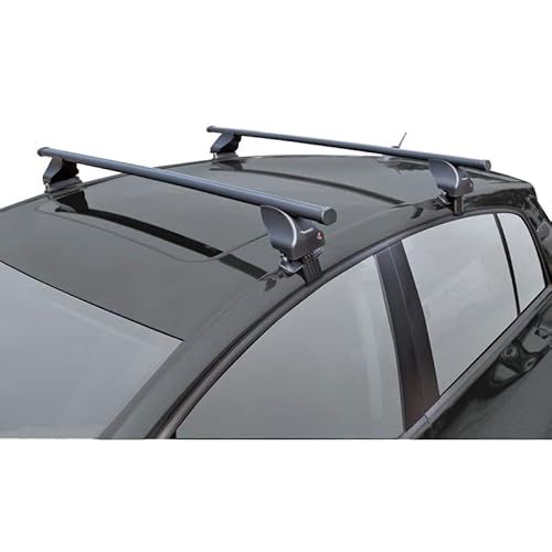 Dachträgersatz Twinny Load Stahl S60 kompatibel mit Volkswagen Golf VIII HB 5-türer 2020- & Renault Arkana 2020- (für Fahrzeuge ohne Dachreling)