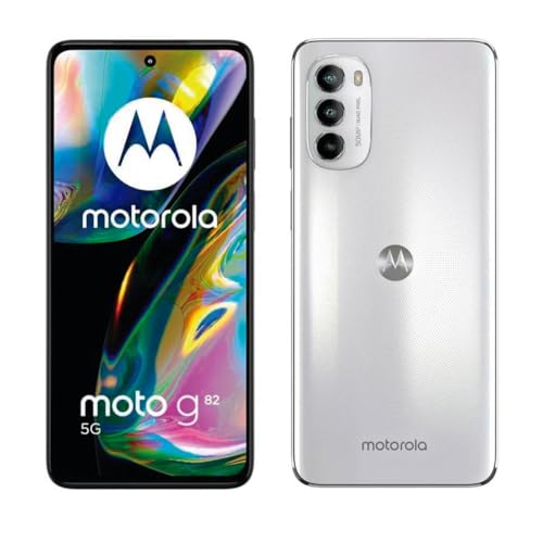 Motorola G82 5G DS 6/128GB, Android, white lily