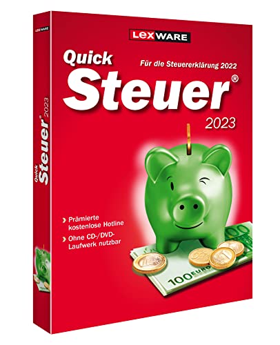 QuickSteuer 2023 (für Steuerjahr 2022) | Minibox | Private Steuererklärung