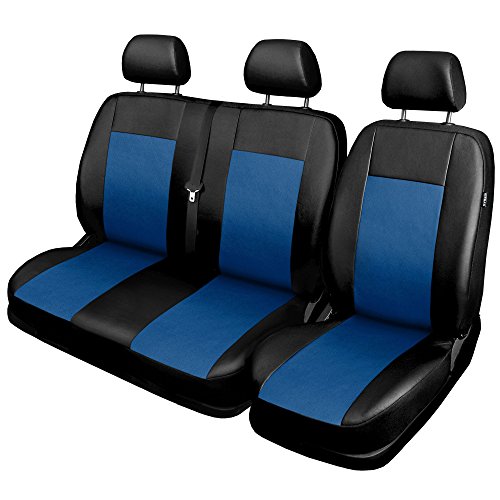 GSC Sitzbezüge Universal Schonbezüge 1+2 kompatibel mit Ford Transit