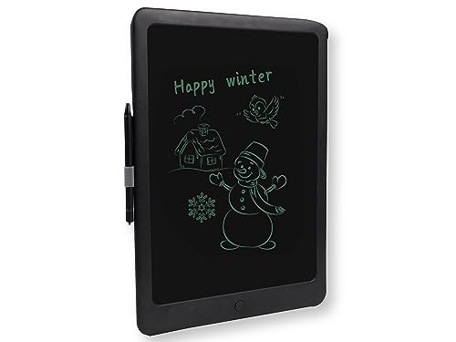 Denver LWT-14510 Grafik-Tablet, digital, für Kinder, 35,6 cm (14 Zoll), LCD-Display, sensibel, Schwarz