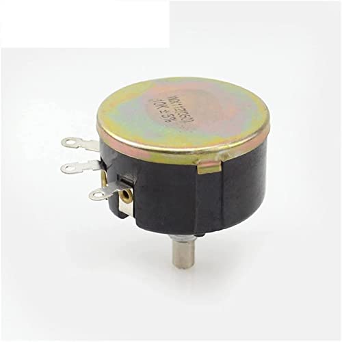 Elektromagnetische Schalter Power Switch Button WX112 WX050 5W Watt 6mm Rundwelle Drehdrahtpotentiometer 1K 2K2 4K7 10K 22K 47K Elektrische Anlagen (Color : 22k)