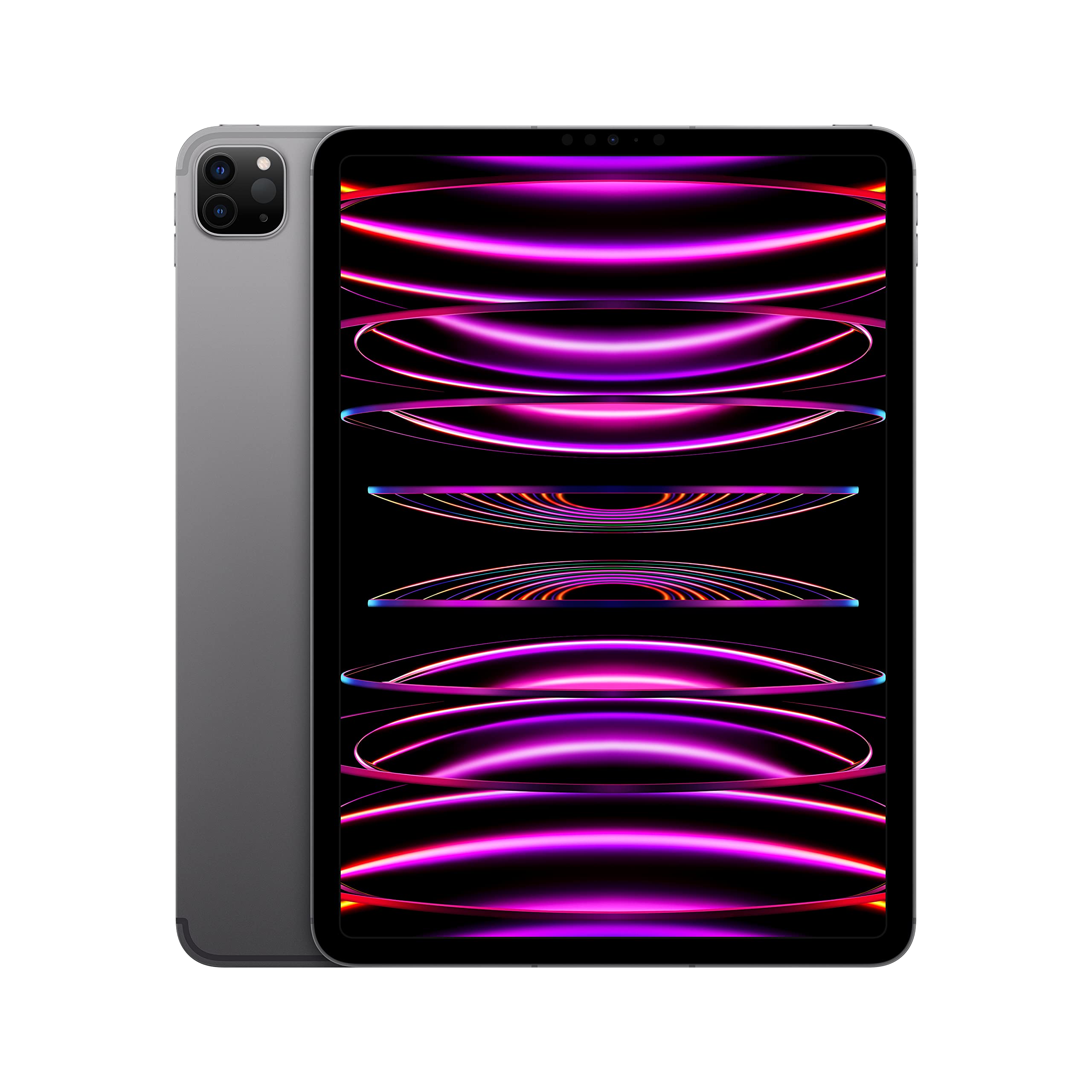 Apple 2022 11" iPad Pro (Wi-Fi + Cellular, 256 GB) - Space Grau (4. Generation)
