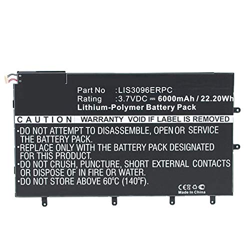 amsahr LIS3096ERPC-02 Ersatz Batterie Schwarz