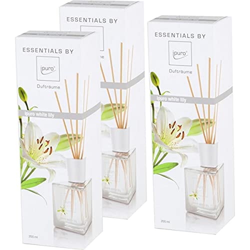 Essentials by Ipuro White Lily 200ml (3er Pack)