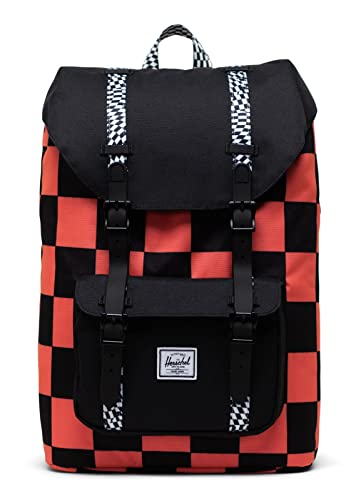 Herschel Little America Mid-Volume Backpack Checker Pattern Clash