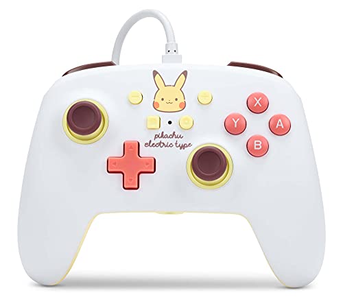 A Power Enhanced Wired Controller For Nintendo Switch - Pikachu Electric Type (Nintendo Switch)