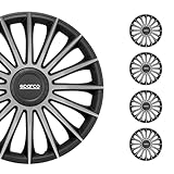 Sparco wheel covers Torino 15-inch black/silver
