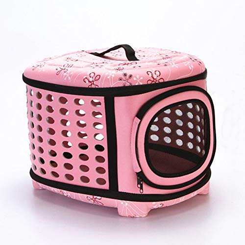 CHYIR Faltbare Haustier-Reisetasche für leichte und atmungsaktive Transportkoffer, zugelassen von kleinen und mittelgroßen Hundefluggesellschaften