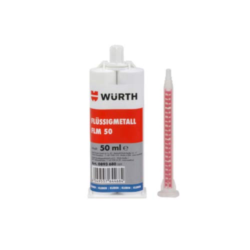 Wurth Bi-Komponentenflüssigkeit für Metall 50 ml Metall