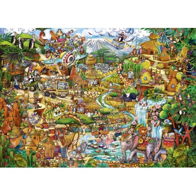 Heye Exotic Safari Puzzle, 2000 Teile