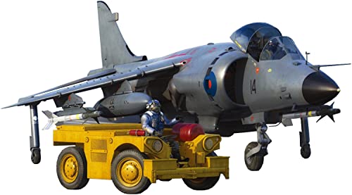 Kinetic Model Kits - Flugzeugmodell FRS.1 Sea Harrier Falklands 40th Anniversary (inkl. Royal Navy Tow Traktor) Kinetic 48138 1/48. Modellbau Panzer Promo