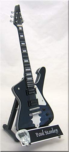 Paul Stanley Miniatur Gitarre Ibanez Iceman W/Namensschild