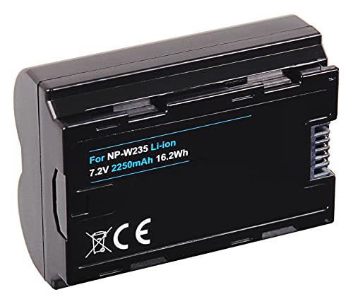 Akku für die Fujifilm XT4 / X-T4 kompatibel mit Fuji NP-W235 (2250mAh)
